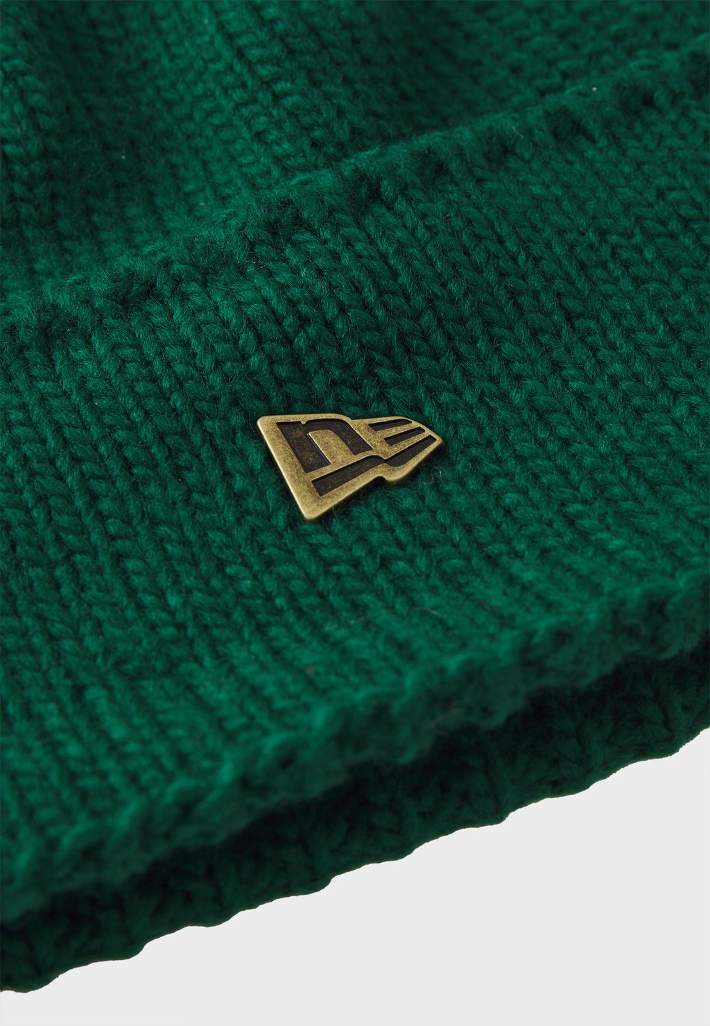 

Шапка WIDE CUFF BEANIE UNISEX New Era, темно-зеленый