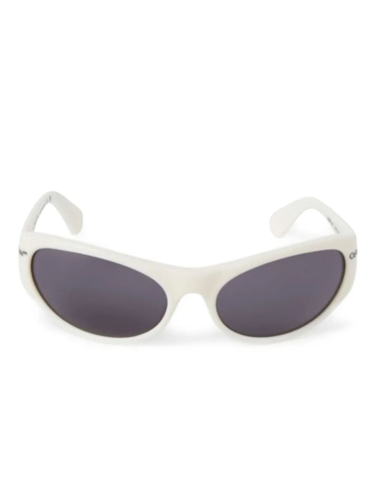 

Солнцезащитные очки Off-White Eyewear Napoli в большой оправе, белый