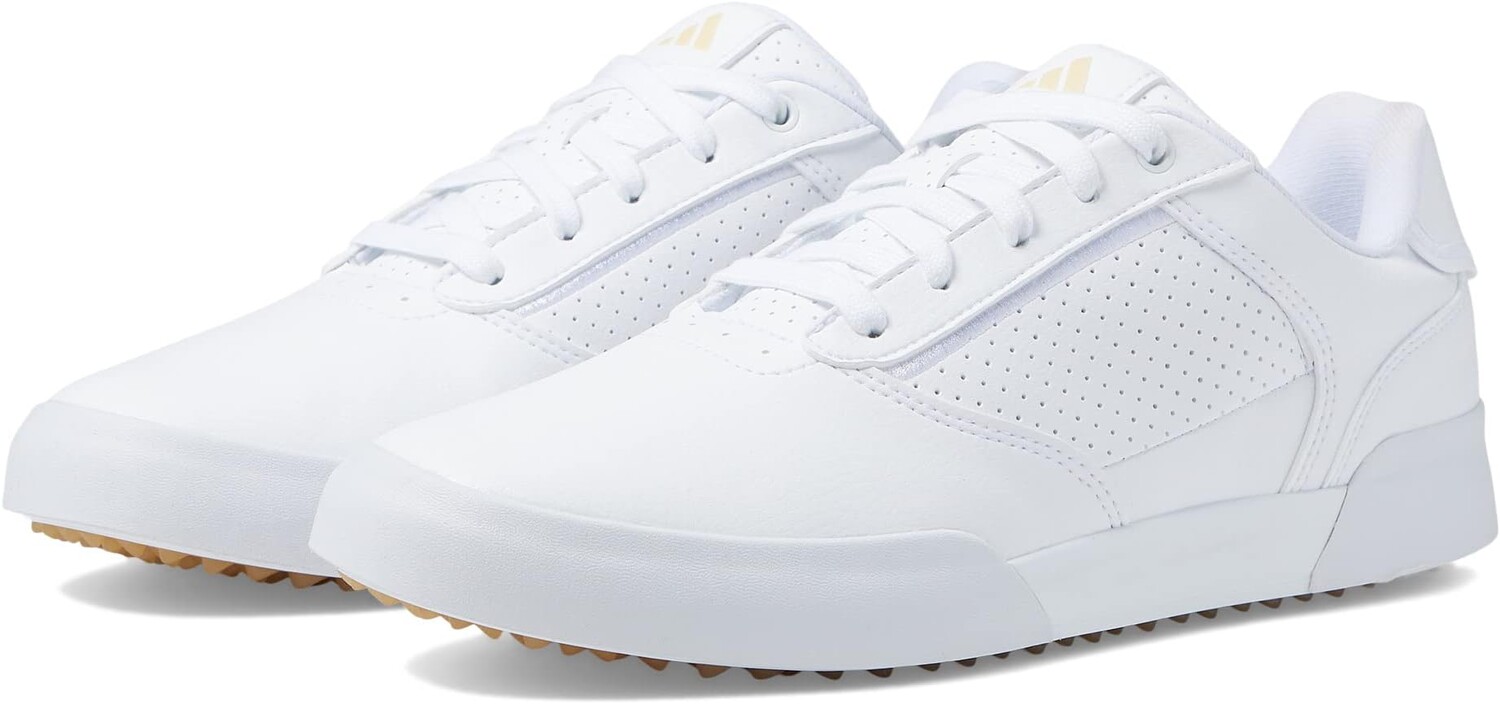 

Кроссовки Retrocross Spikeless Golf Shoes adidas, цвет Footwear White/Sand Strata/Gum 3, Белый, Кроссовки Retrocross Spikeless Golf Shoes adidas, цвет Footwear White/Sand Strata/Gum 3