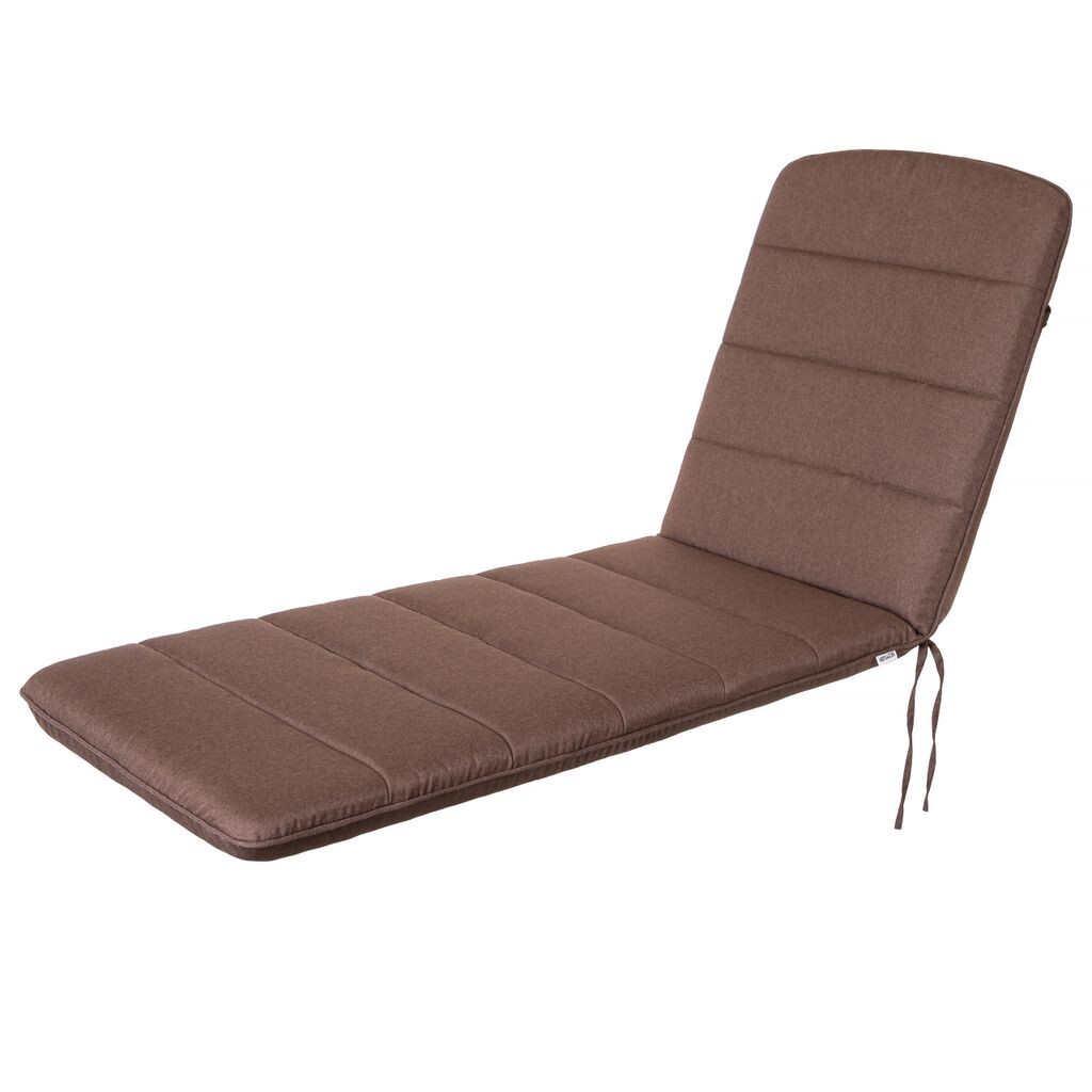 

Подушка для садовой мебели PillowPrim, для стульев или шезлонга, балкон, садовая, подушка для шезлонга, подушка, диван, подушка для сиденья, разноцветные листья, 102x50 см Stanis³aw Jurga, коричневый