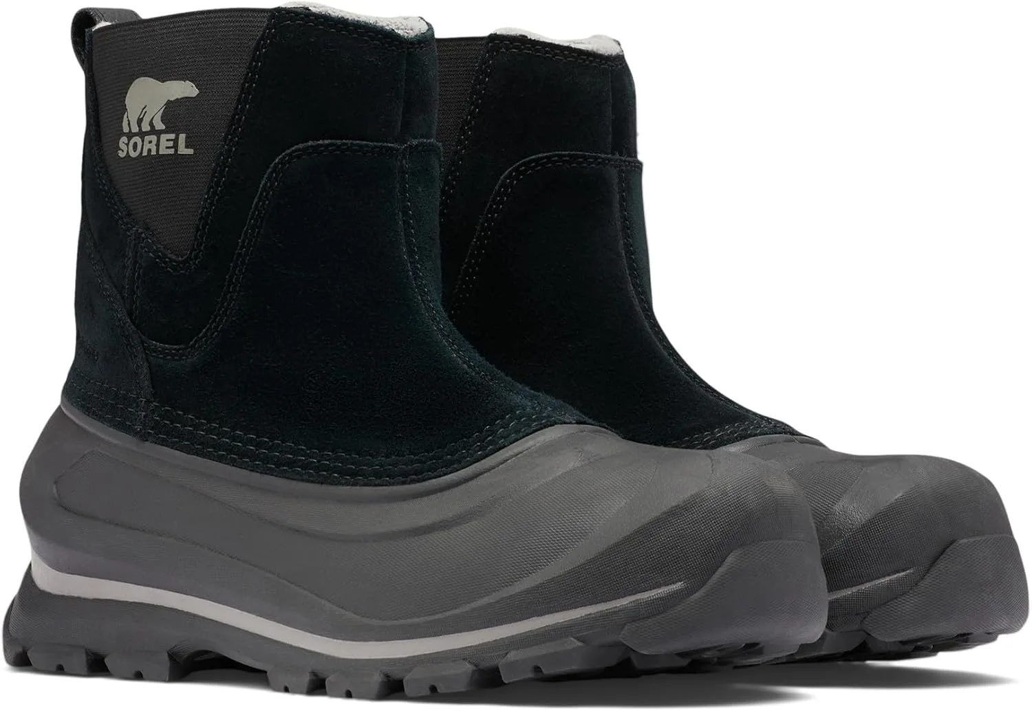 Мужские ботинки Sorel Buxton Pull On Shell Boot, черный — фото 3