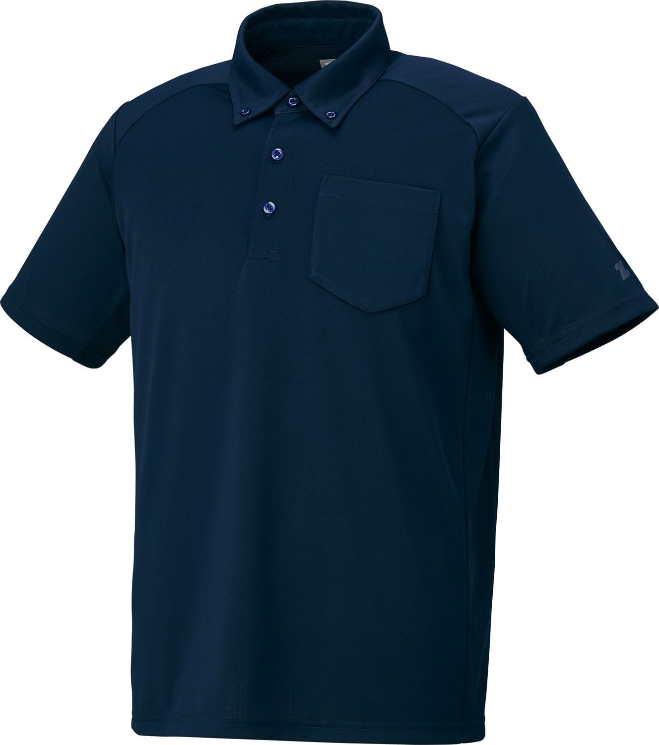 

Бейсбольная рубашка-поло (с нагрудным карманом) Zett, темно-синий