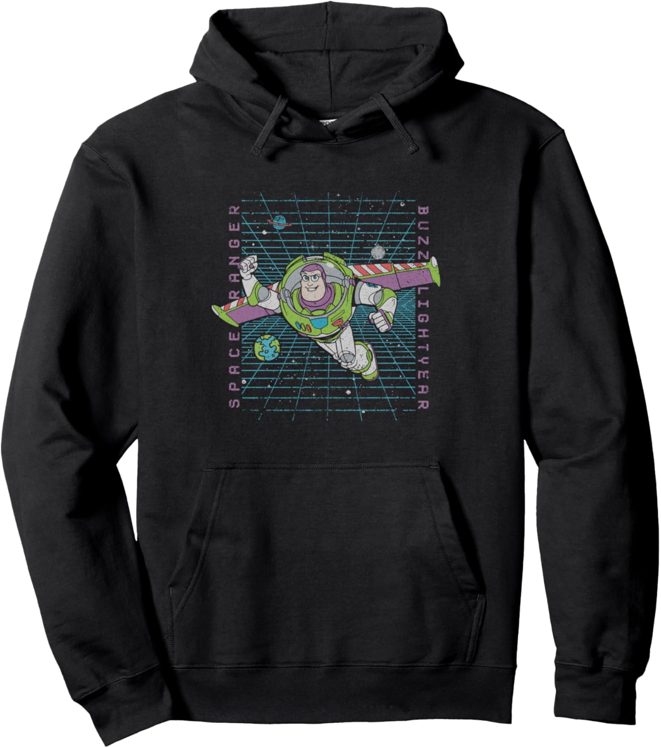 

Толстовка Disney Pixar Toy Story Buzz Lightyear Space Ranger 3D Grid Hoodie, черная, Черный, Толстовка Disney Pixar Toy Story Buzz Lightyear Space Ranger 3D Grid Hoodie, черная