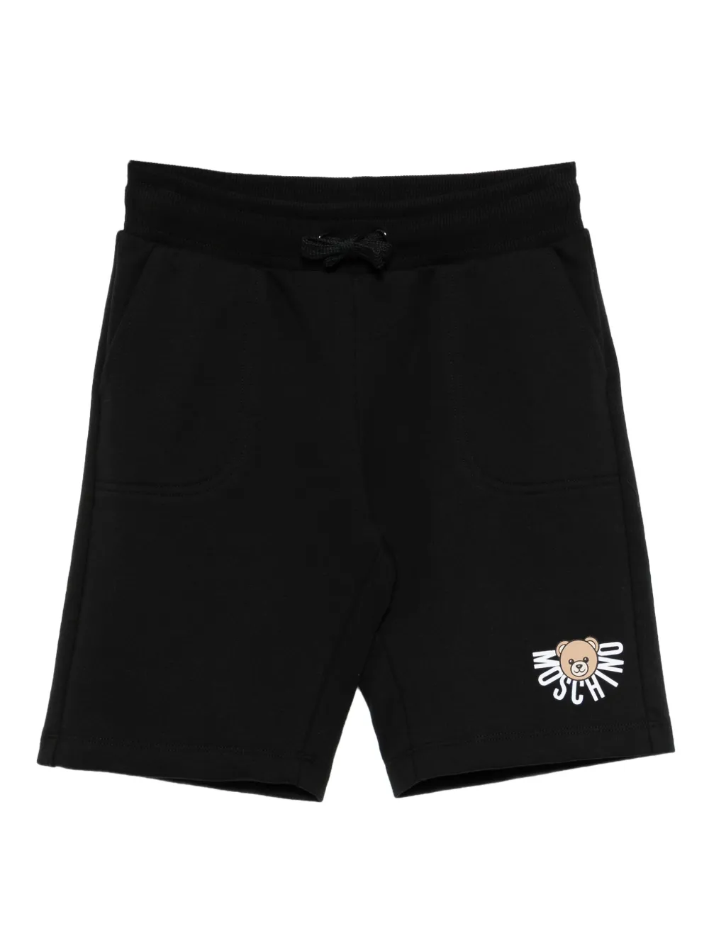 

Шорты с логотипом Moschino Kids, черный