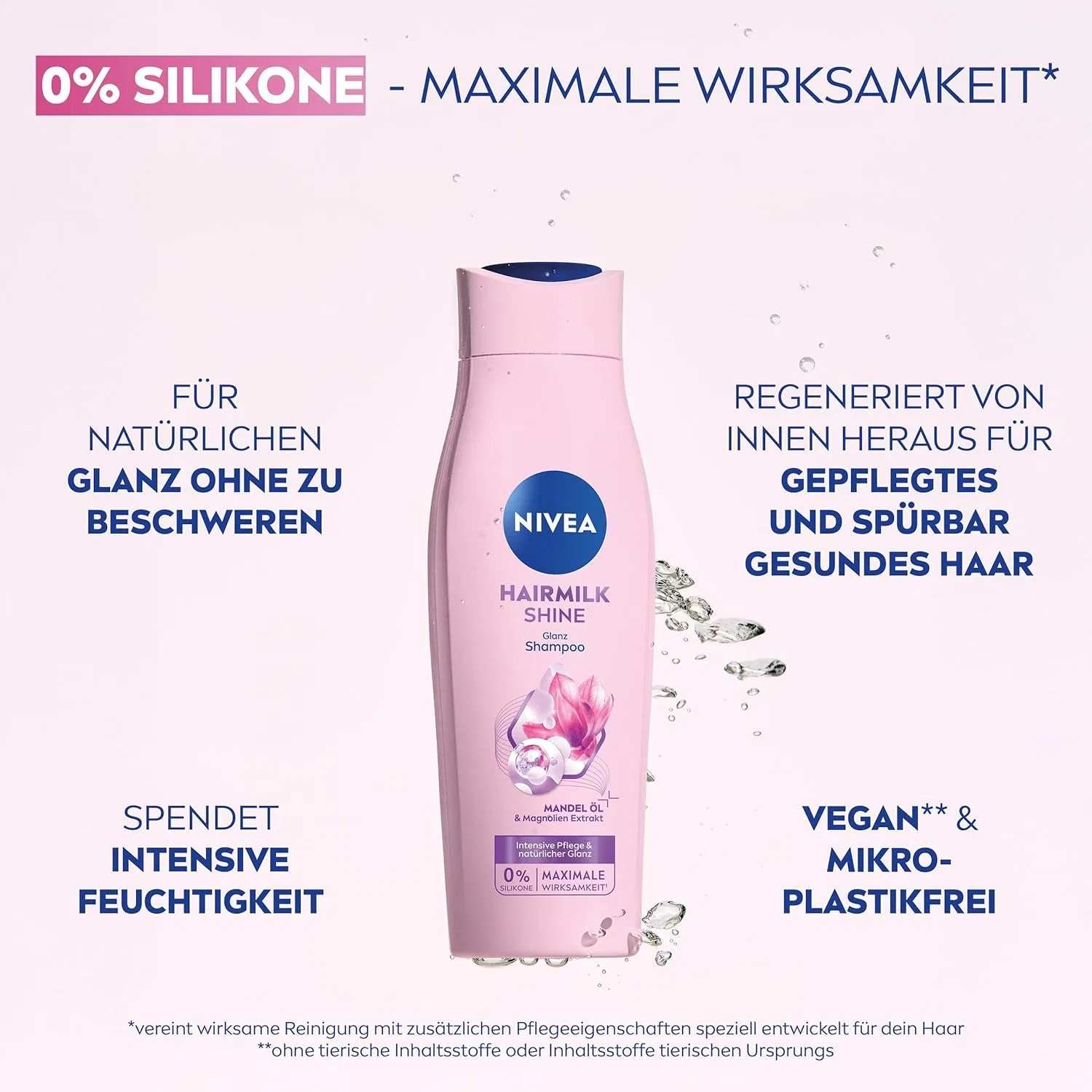 Шампунь «Hairmilk Shine» с миндальным маслом от Nivea Beiersdorf — фото 3