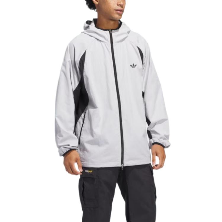 Adidas Унисекс куртка для скейтбординга из ткани CORDURA, Gray — фото 4