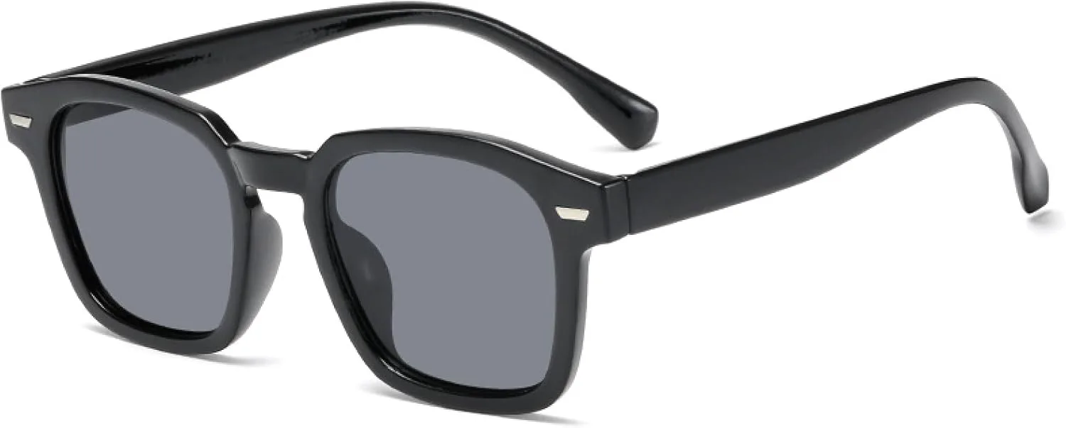 

Солнцезащитные очки с защитой UV400 | Компактная и легкая оправа | Для женщин и мужчин | Для занятий спортом на открытом воздухе и вождения DSVIGF, Black Red