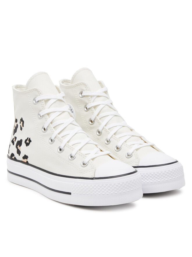 Тканевые кроссовки Chuck Taylor All Star Lift Platform A14936C Converse, экрю — фото 2