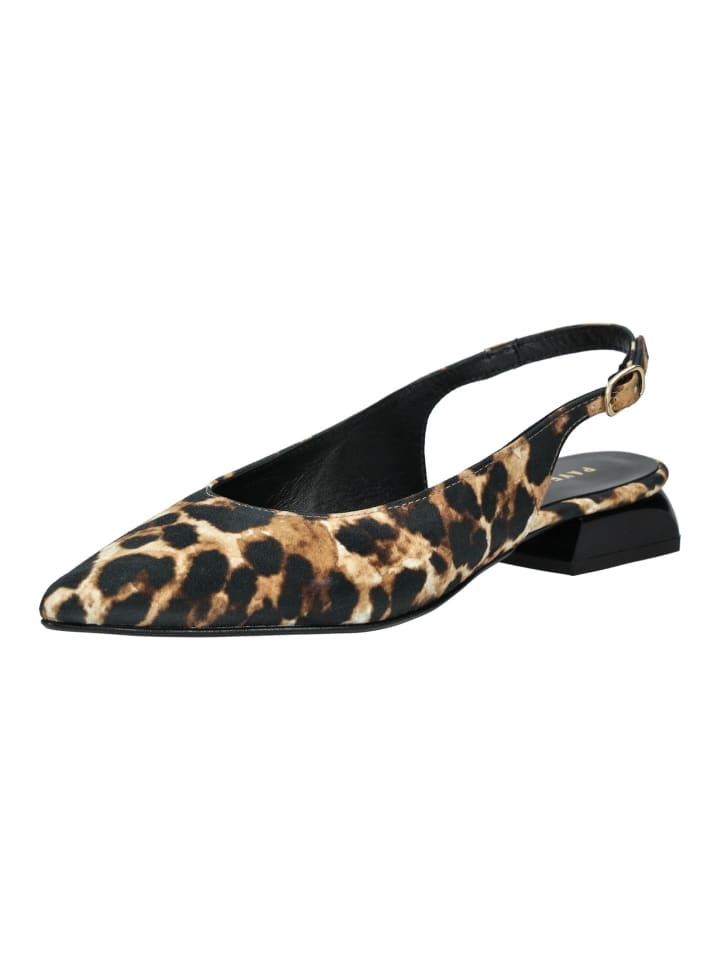 Балетки Pavement, цвет leopard