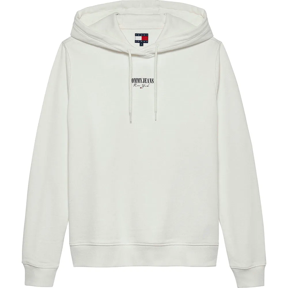 

Худи Tommy Jeans Essential Logo 2 Regular Fit, белый