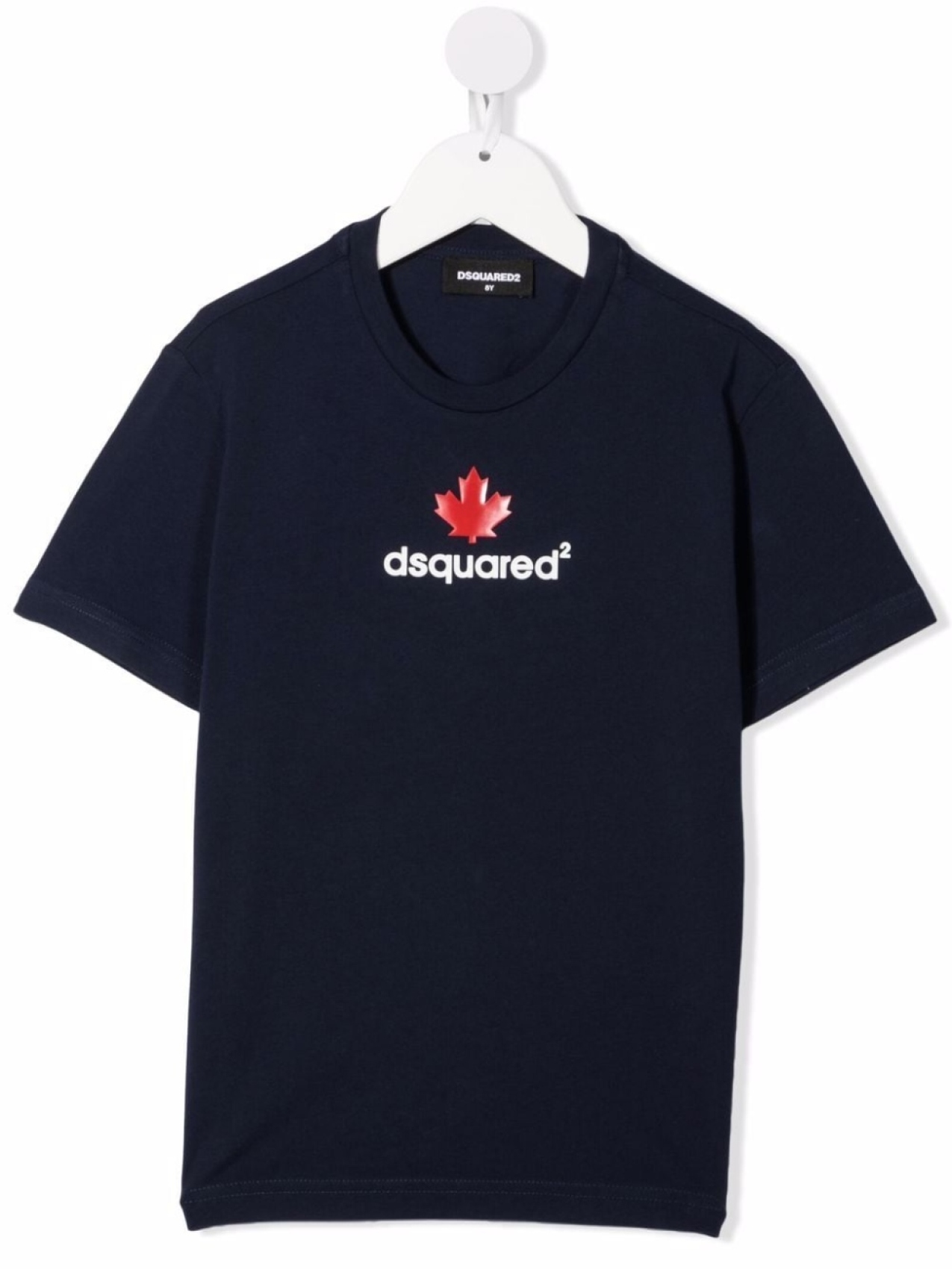 

DSQUARED2 KIDS футболка с логотипом Maple Leaf, синий