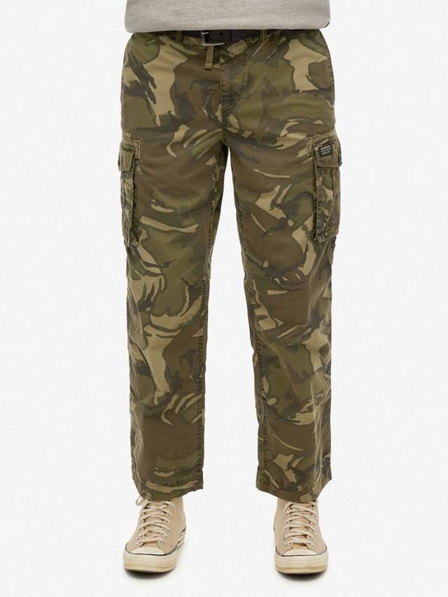 Парашютные легкие карго брюки Superdry, Green — фото 4