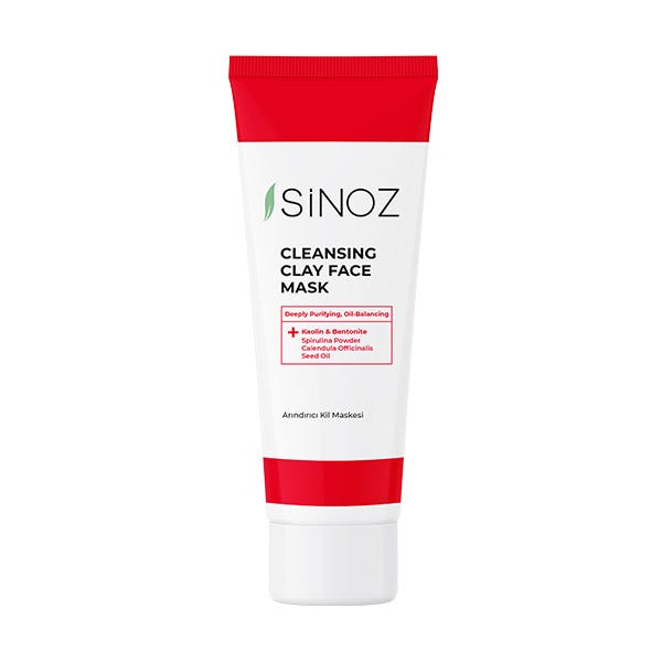 

Глиняная маска для лица SINOZ Cleansing Clay Face Mask, 50 мл