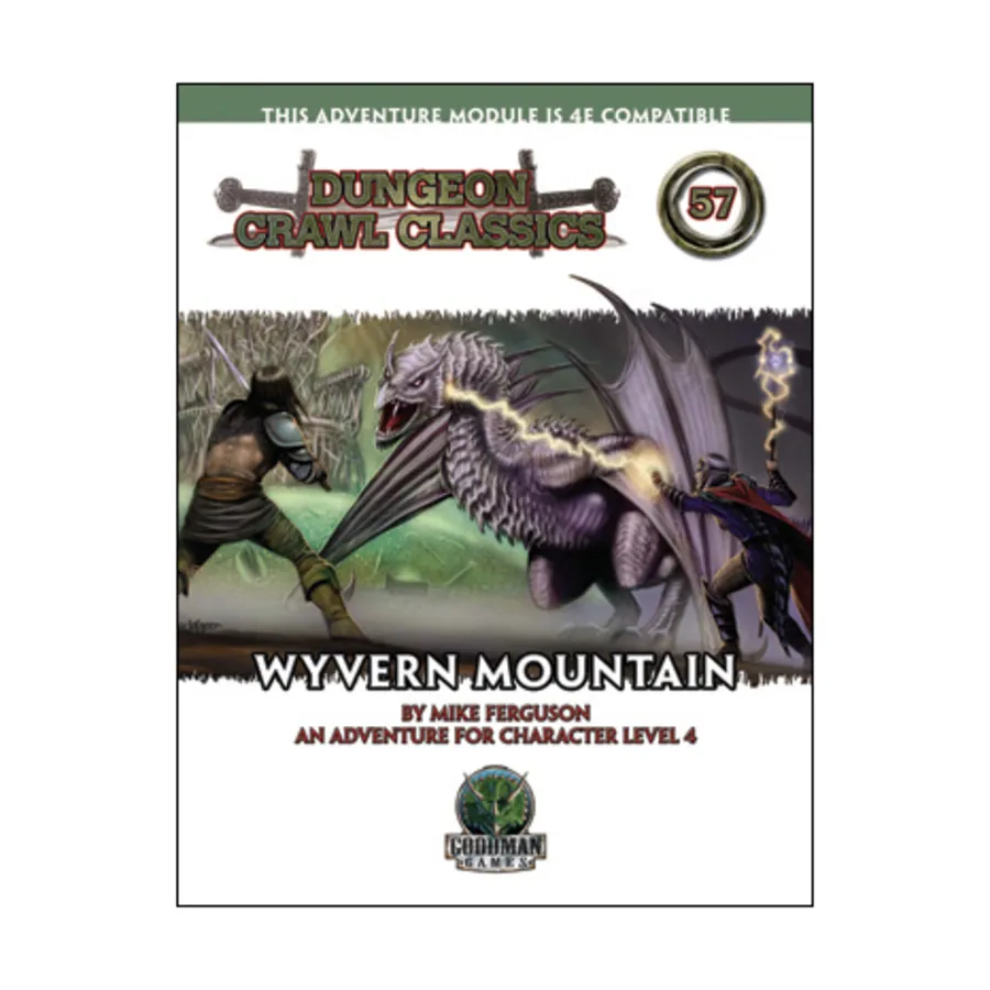 

Модуль Wyvern Mountain, Dungeon Crawl Classics (4e)