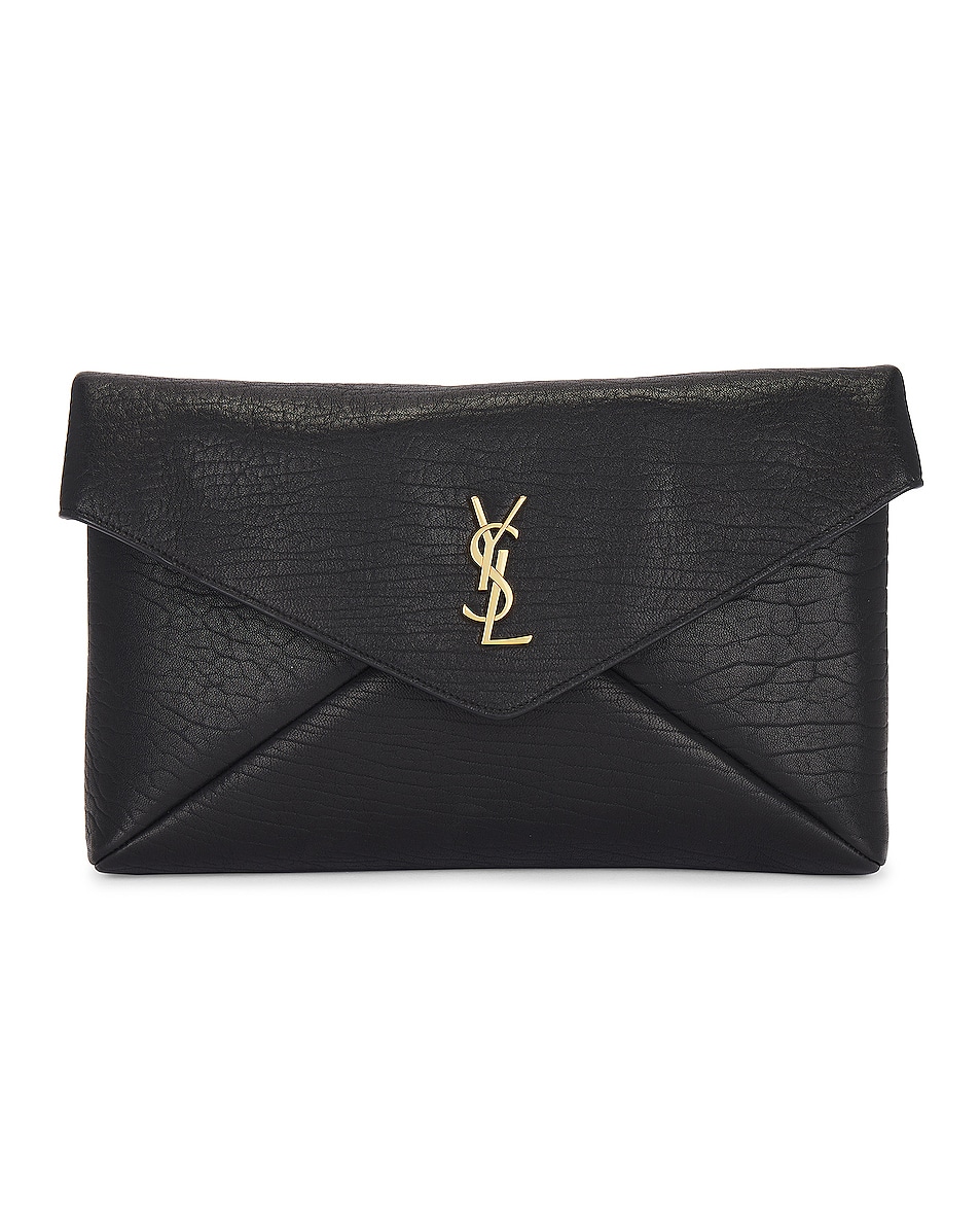 

Большой конверт-кошелек Cassandre Saint Laurent, Noir
