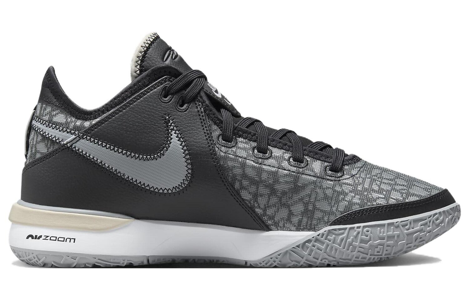 Мужские баскетбольные кроссовки Nike LeBron NXXT Gen, Светлая кость — фото 2