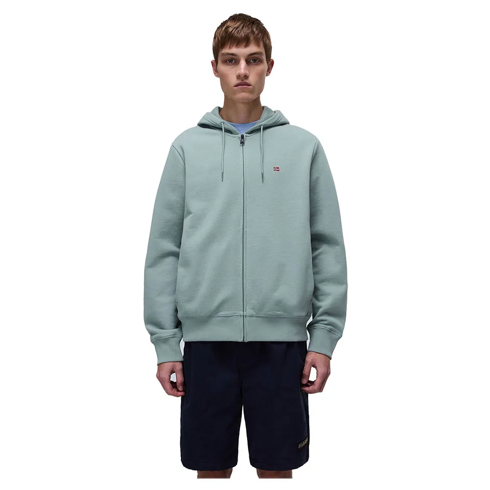 

Толстовка Napapijri Balis Summer full zip, зеленый