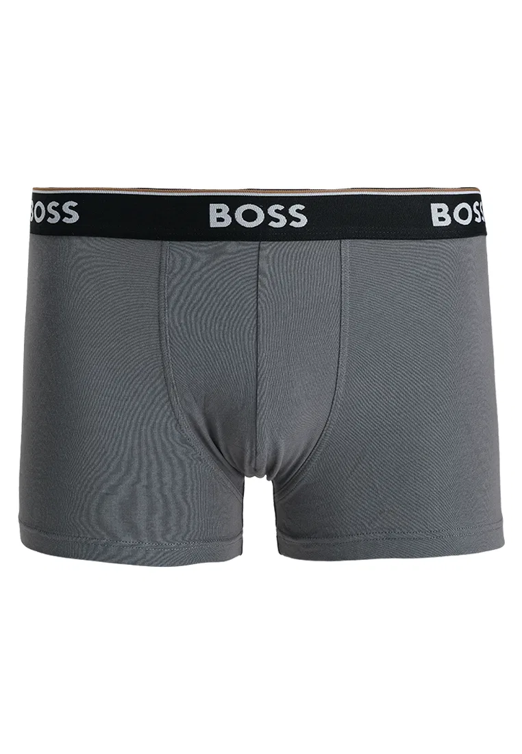 Трусы, 3 шт., логотип на поясе, BOSS Bodywear, мультиколор — фото 2
