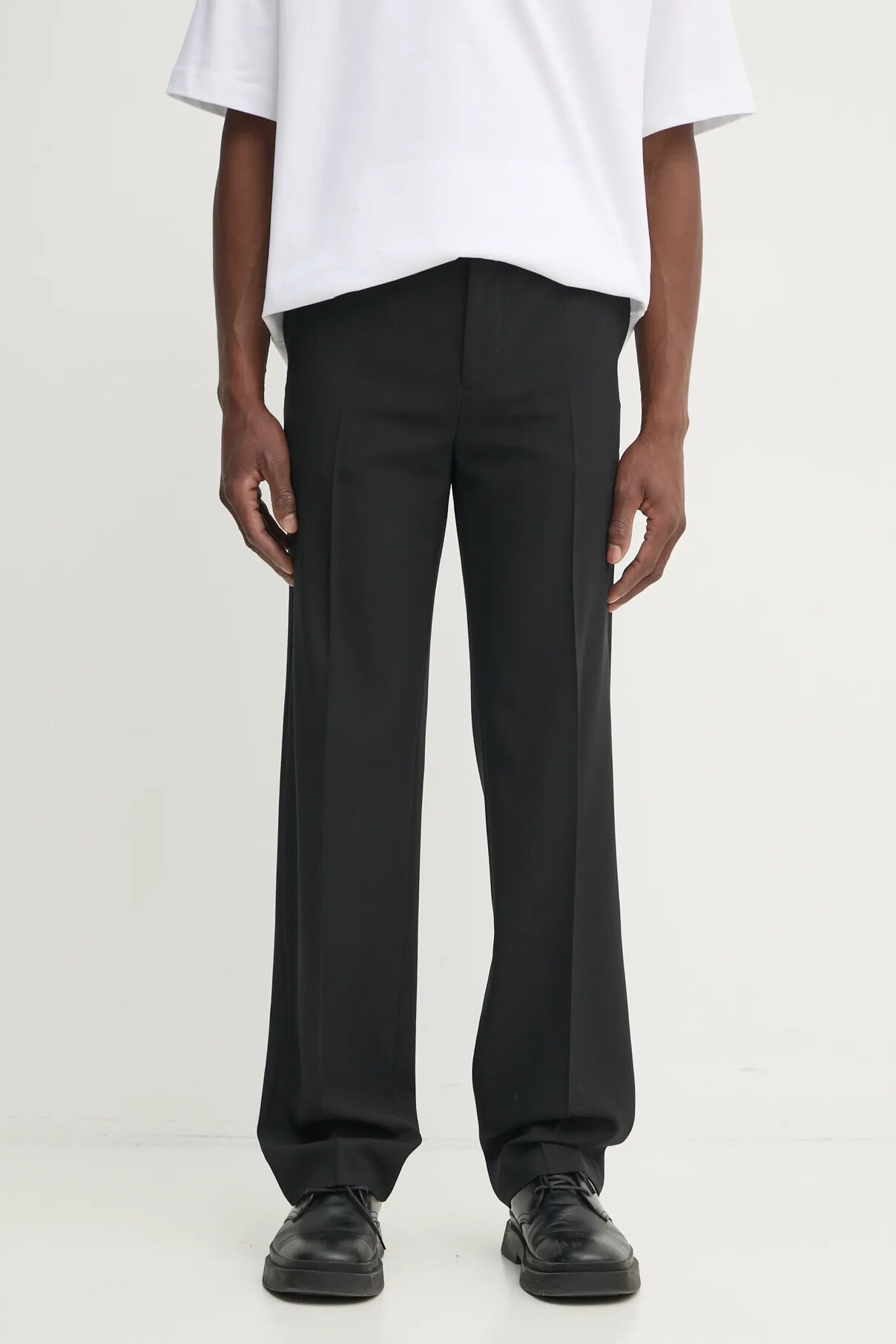 

Шерстяные брюки Filippa K, черный