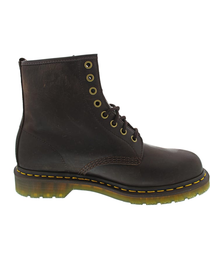 Dr. Martens Ботинки на шнуровке Crazy Horse 1460, коричневые — фото 3
