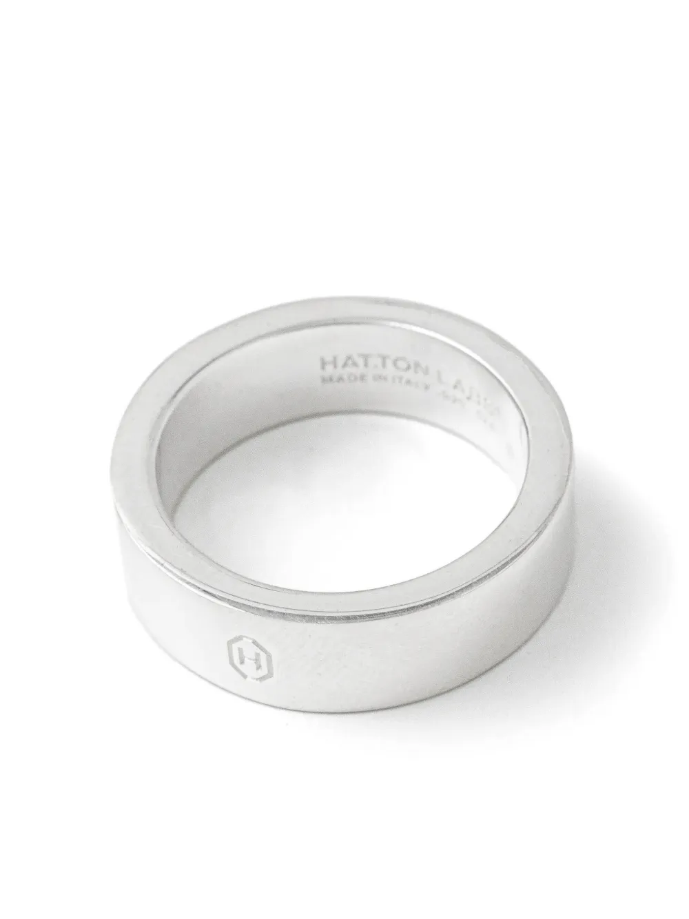 

Кольцо с логотипом Hatton Labs, серебряный