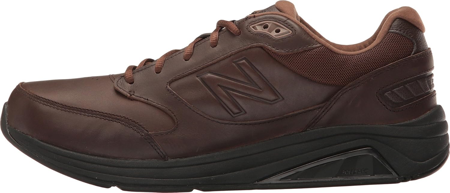 Мужские замшевые кроссовки для ходьбы New Balance 928v3, коричневый — фото 2