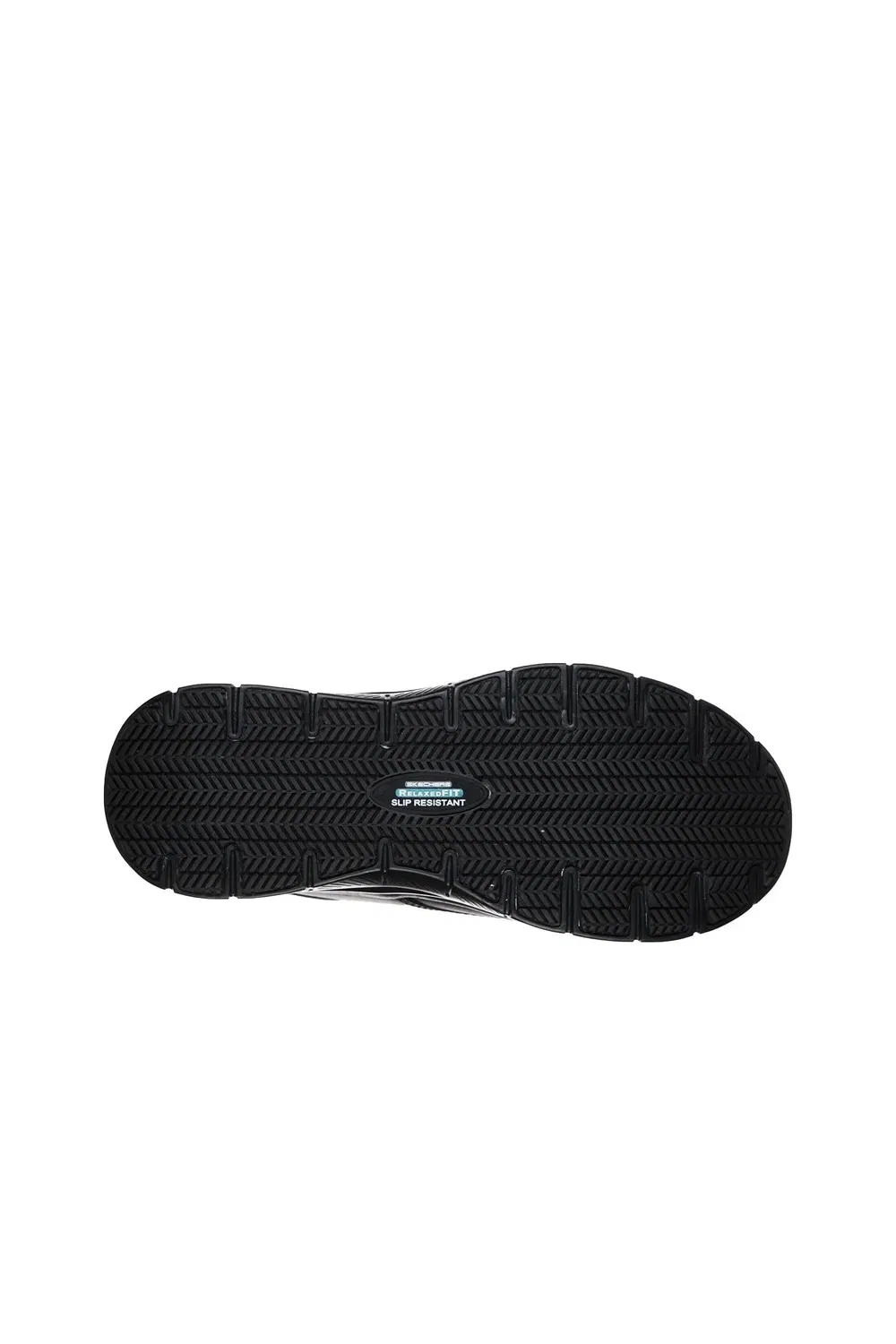 Мужские рабочие туфли Flex Advantage Fourche SR Skechers, черный — фото 2