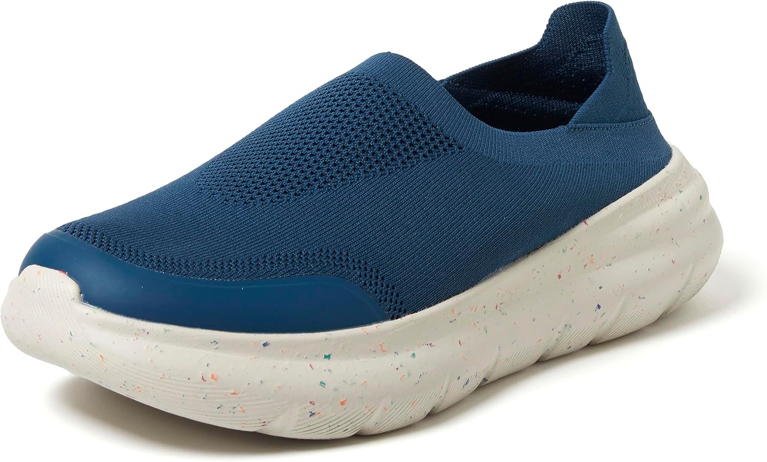 Мужские слипоны Dearfoams с складывающимся задником, легкие, с эффектом возврата энергии, модель Knox, Deep Oasis