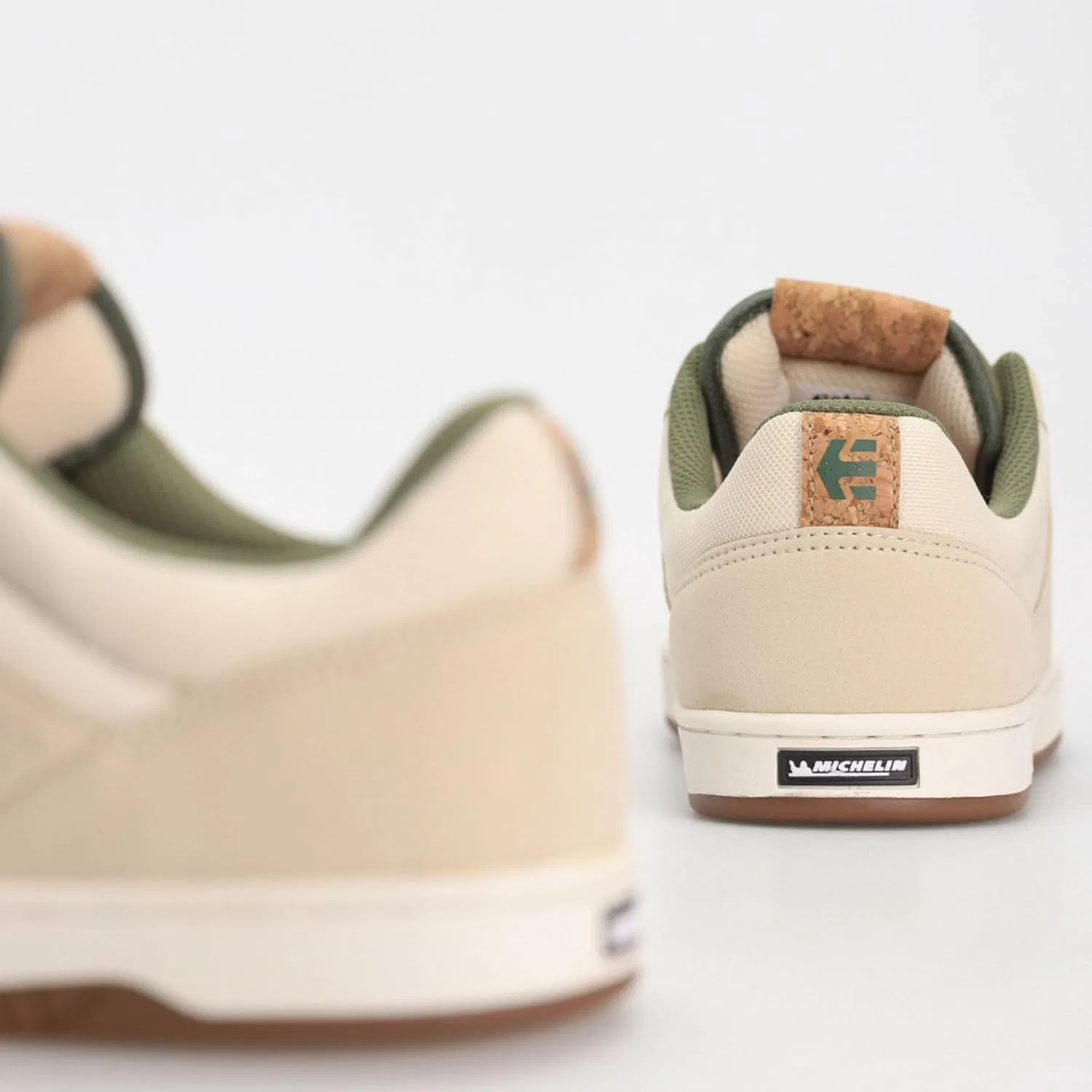 Мужские кроссовки Etnies Fader V. Fusion, слоновая кость — фото 2