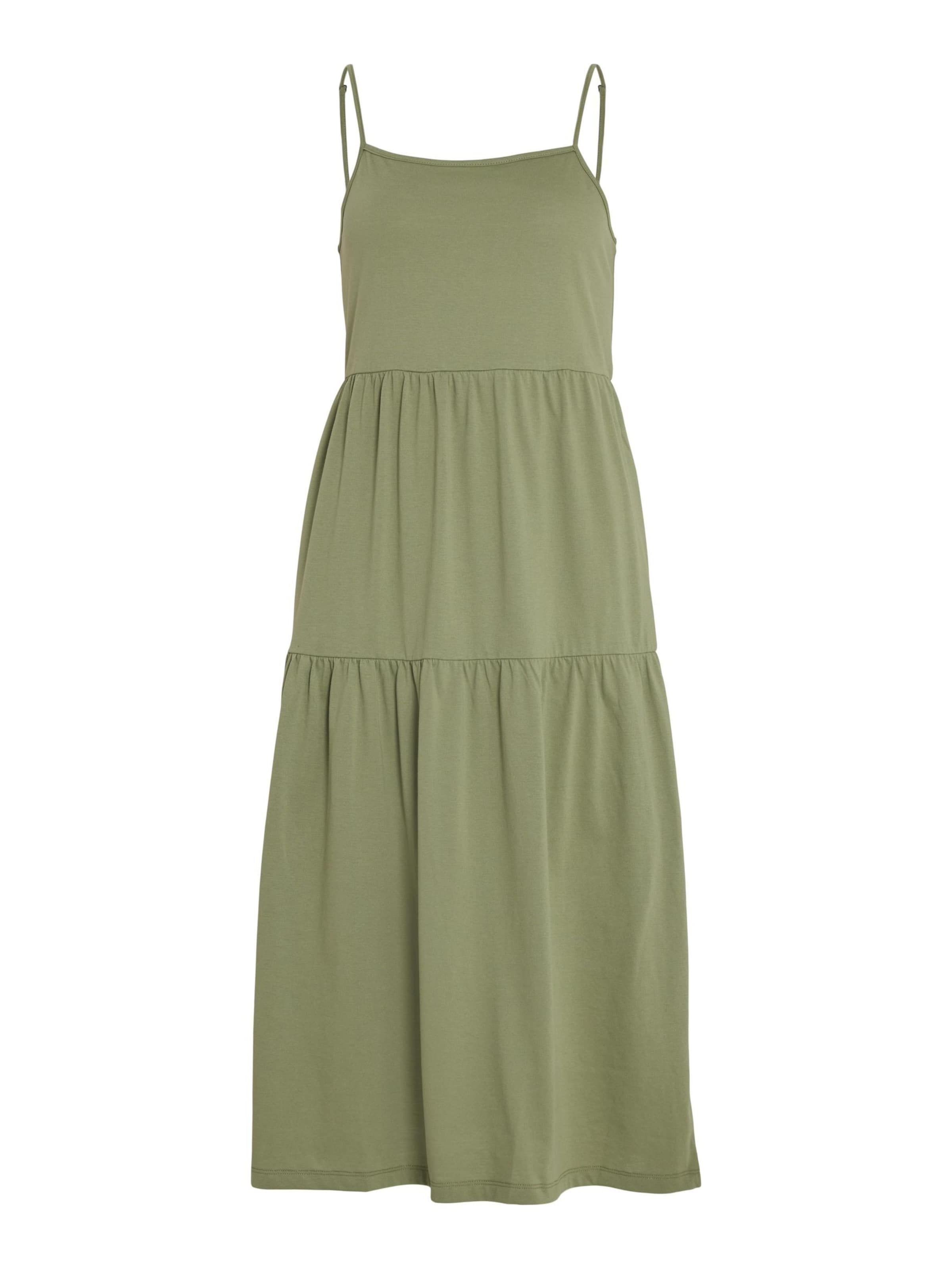 

VILA Летнее платье зеленого цвета