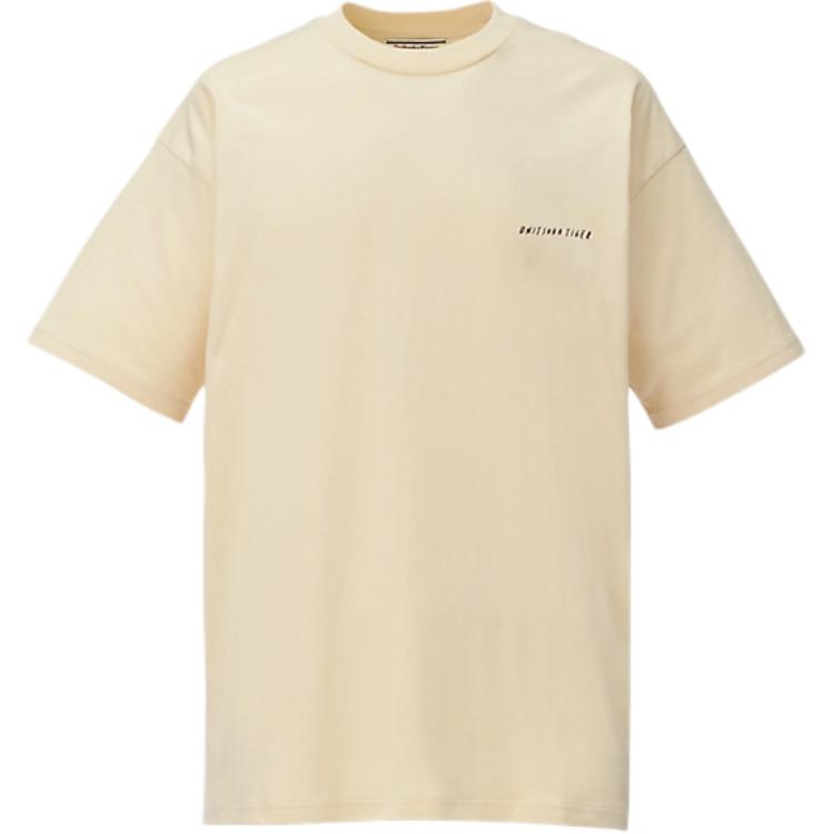 

Футболка унисекс цвета айвори Onitsuka Tiger, слоновая кость, Бежевый, Футболка унисекс цвета айвори Onitsuka Tiger, слоновая кость