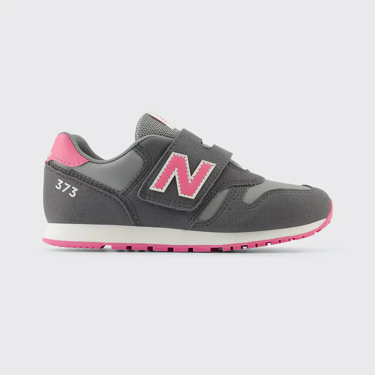 

Детская повседневная обувь 373 New Balance, серый/розовый