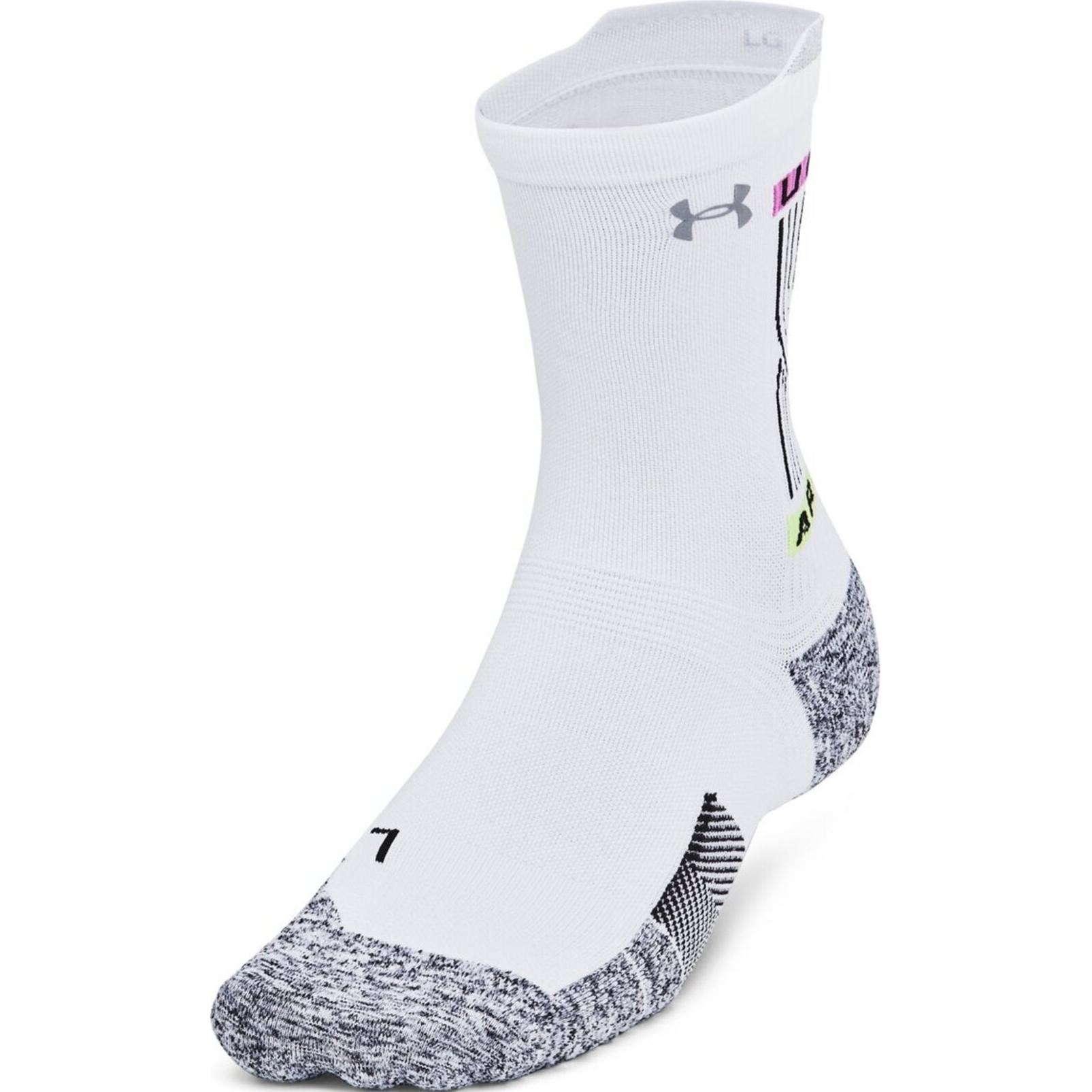 

Беговые носки унисекс 1 упаковка белый Under Armour