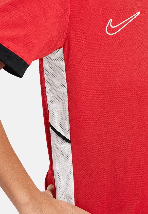Футболка тренировочная спортивная Academy 25 Nike Performance, красно-черная — фото 4