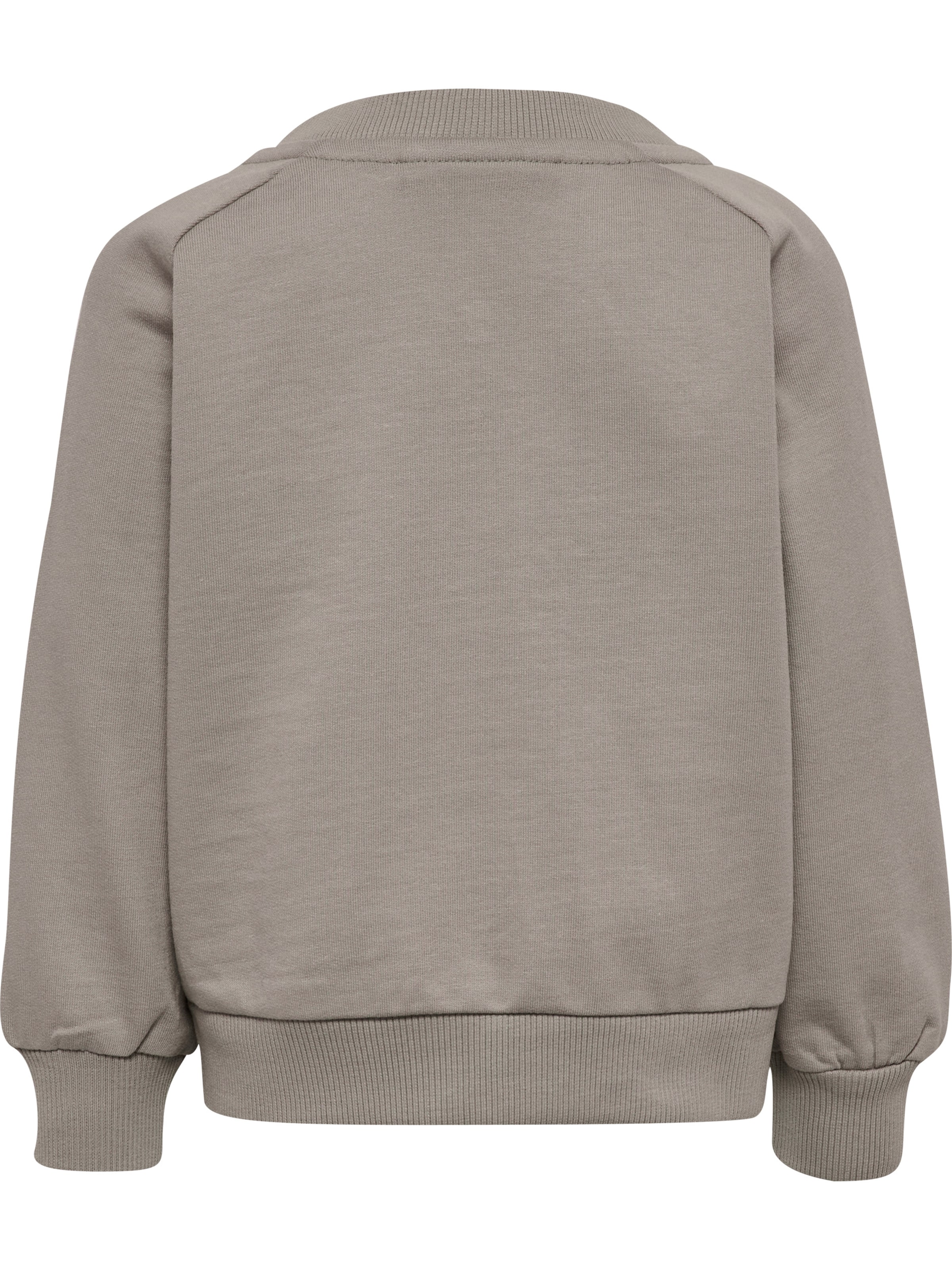 Hummel Толстовка с молнией в цвете Taupe, крапчатый серый — фото 2