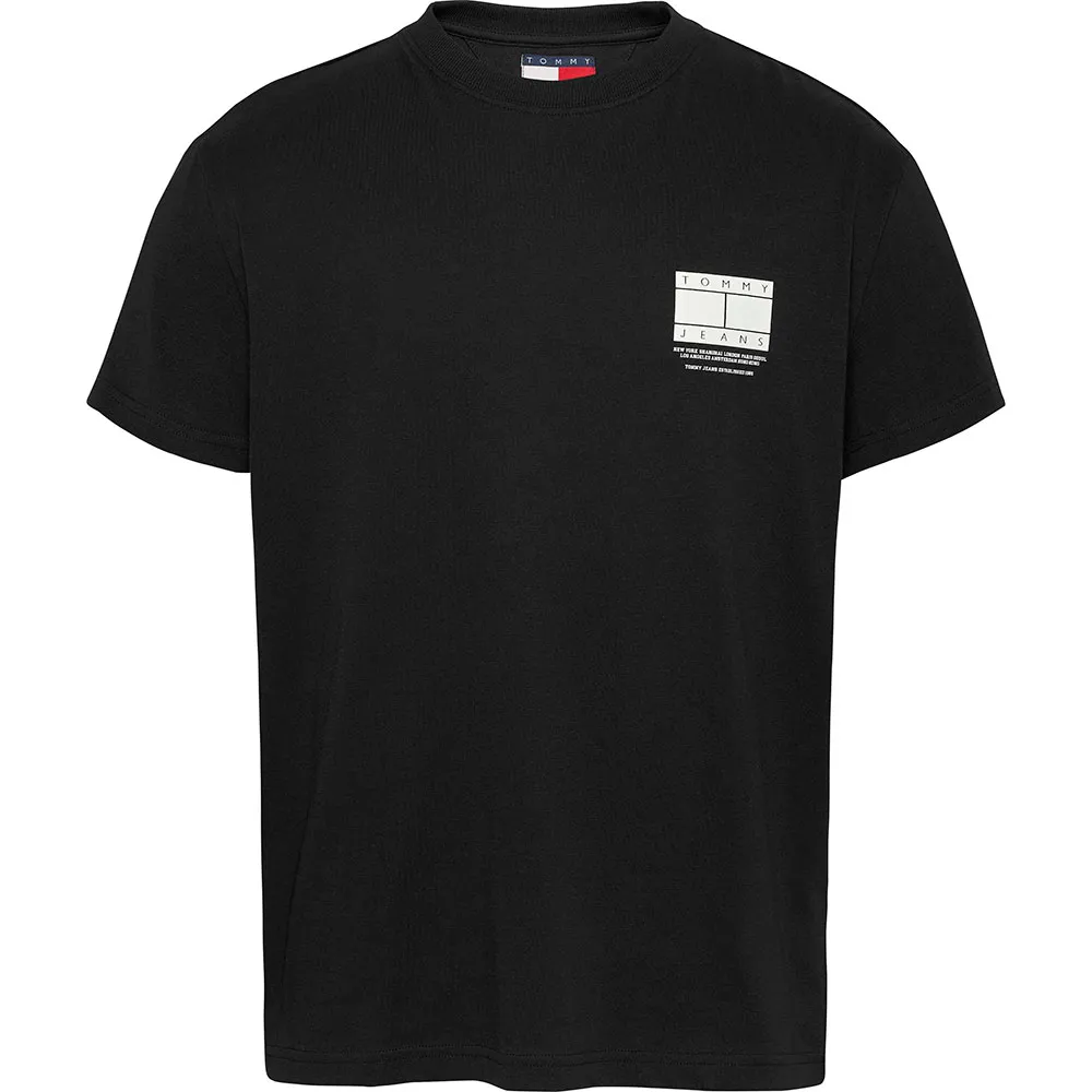 

Футболка с коротким рукавом Tommy Jeans DNA Graphic Regular Fit, черный