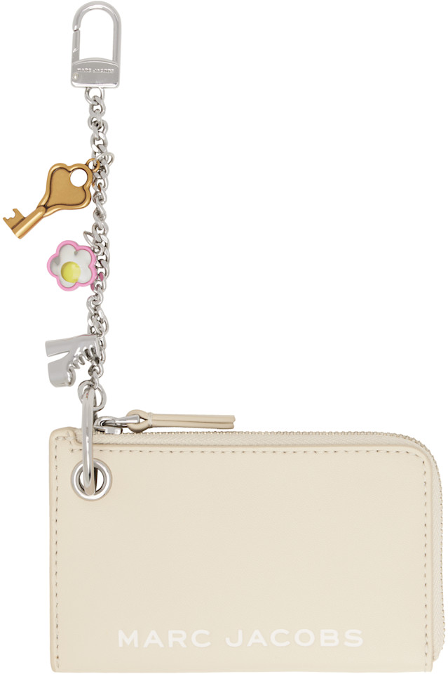 

Кошелек-брелок Coin Pouch Marc Jacobs, белый