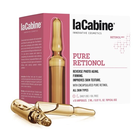 

Ампулы для лица, снижающие последствия фотостарения, 10x2 мл La Cabine, Pure Retinol