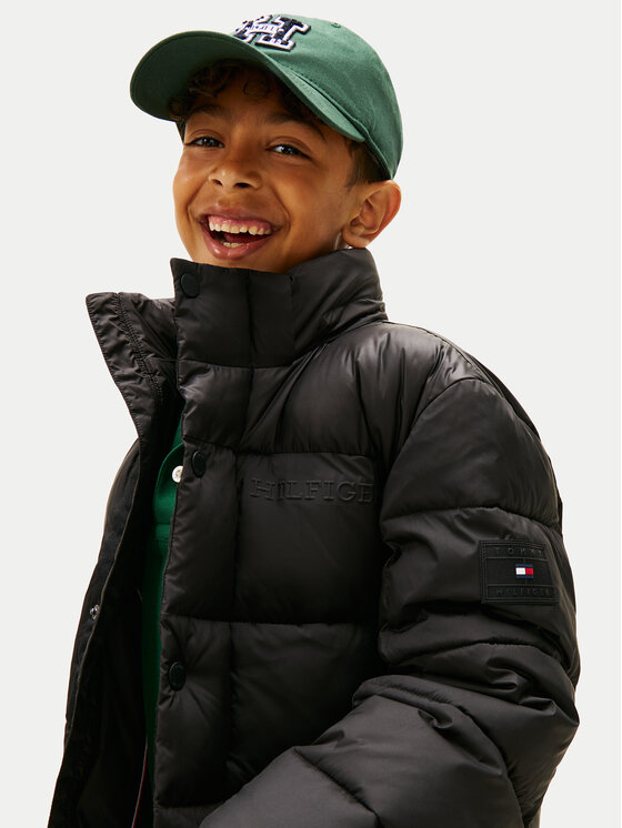 Зимняя куртка regular fit KB0KB10093 D Tommy Hilfiger, черный — фото 4