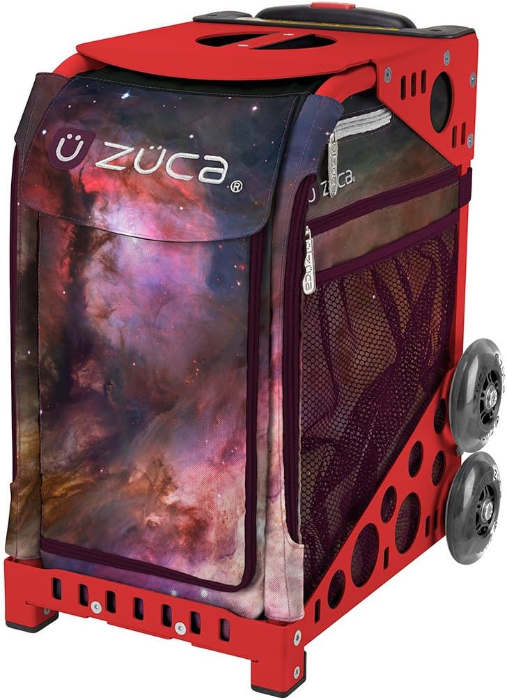 

Спортивная сумка-вкладыш Zuca "Galaxy", красная рама, мигающие колеса, Красный, Спортивная сумка-вкладыш Zuca "Galaxy", красная рама, мигающие колеса