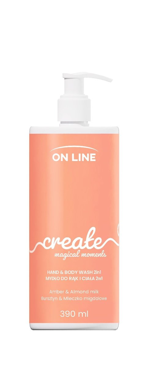 

Мыло для рук и тела On Line Emocje 2в1 Creat 390 мл FORTE SWEEDEN