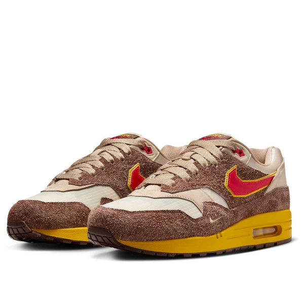 Кроссовки air max 1.swoosh Nike, коричневый — фото 3