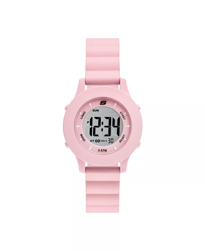 

Женские часы Rosencrans Digital, розовые, из поликарбоната Skechers, розовый