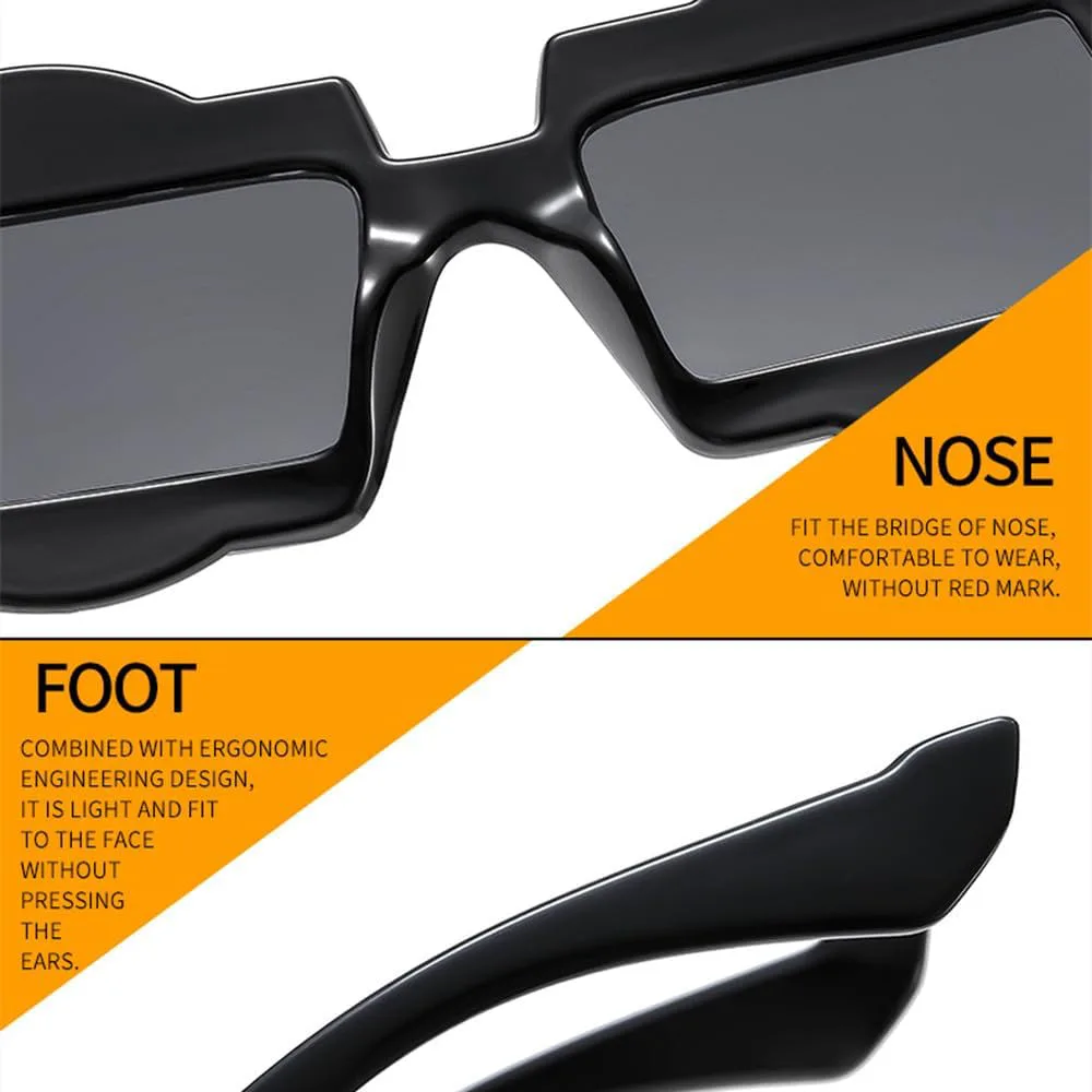 

Модные прямоугольные солнцезащитные очки для женщин в винтажном стиле с градиентными линзами и оправой, актуальный цвет, защита от ультрафиолета UV400 HVTVTLA, C6