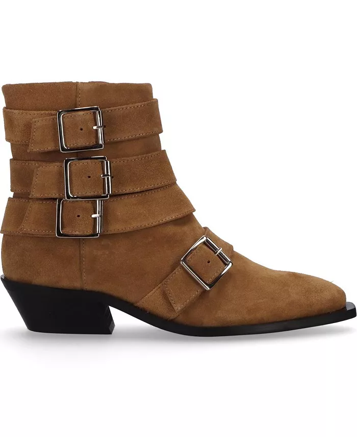 Eras Suede Tan кожаные сапоги до щиколотки Alohas, коричневый — фото 2