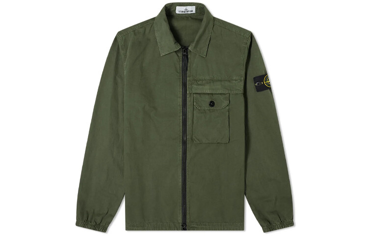 

STONE ISLAND Мужская куртка, цвет Army Green