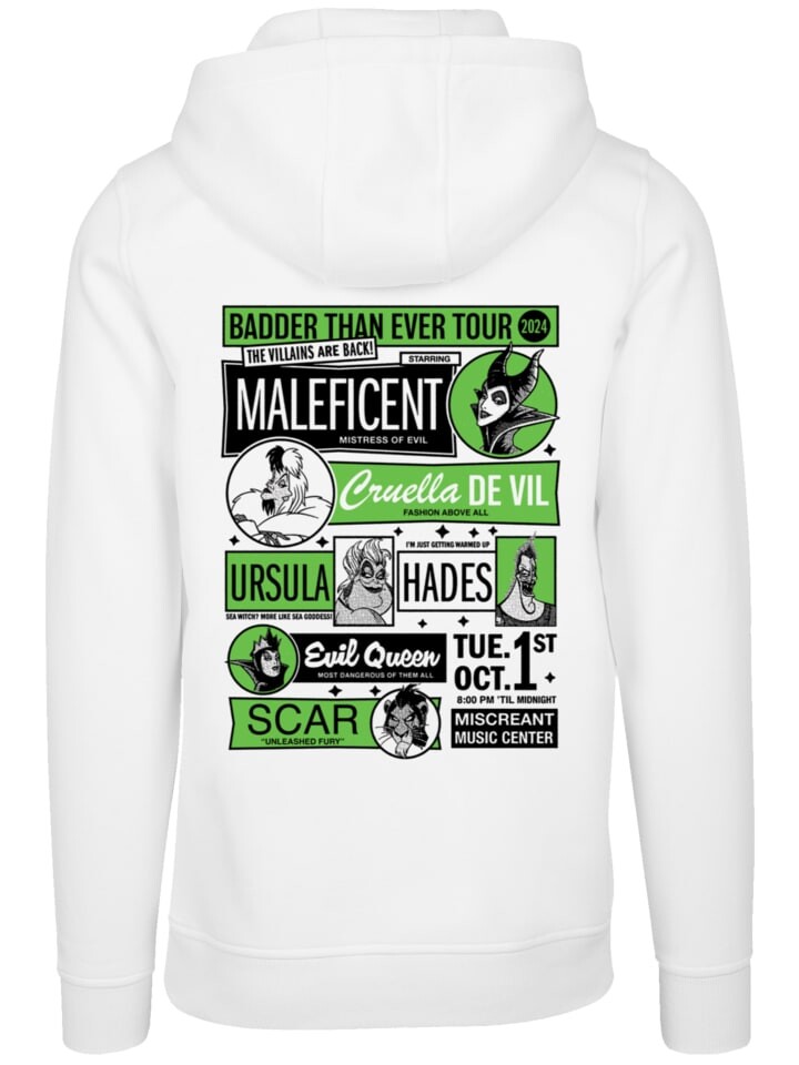 

Пуловер F4NT4STIC Hoodie Disney Villians Are Back, белый