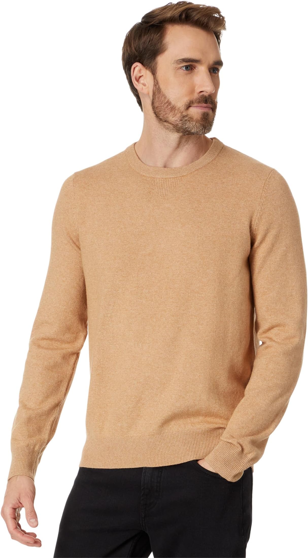 

Свитер Faherty Jackson Crew Sweater, цвет Wheat Heather