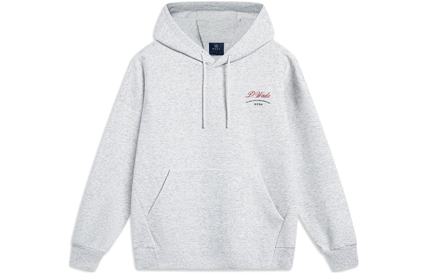 

Мужская толстовка Wade Collection Heather Grey Lining, цвет Heather Gray