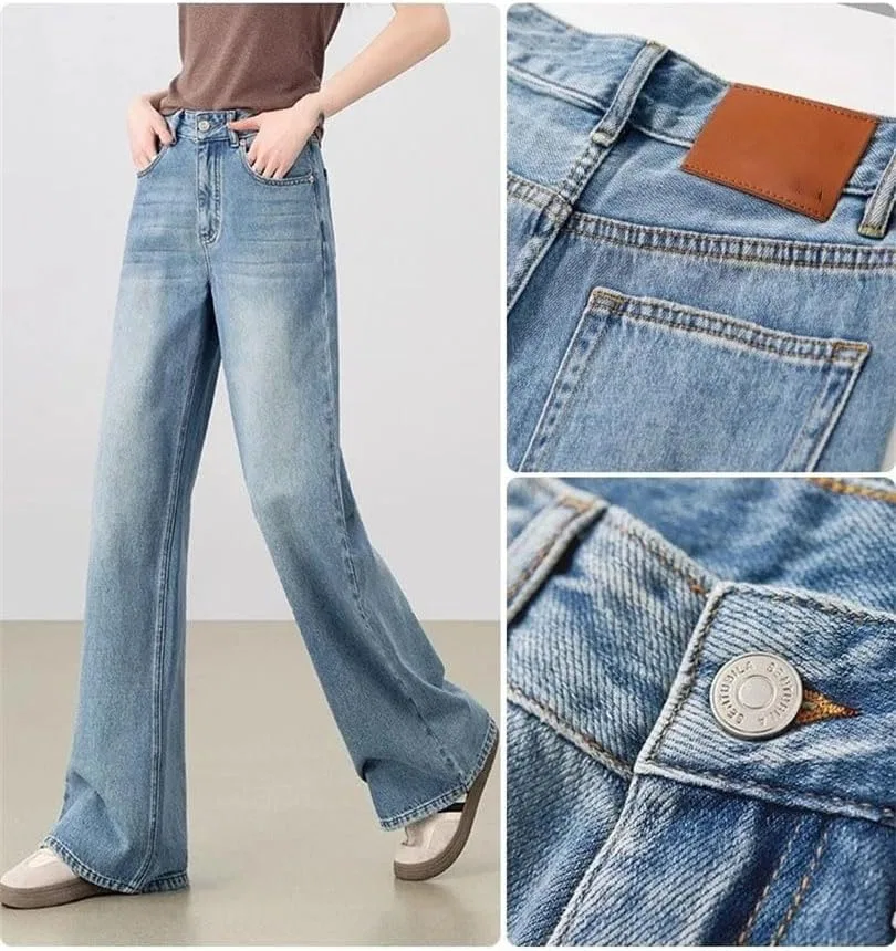 Джинсы клеш, деним, Blue Jeans — фото 4